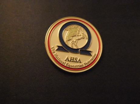 AHSA ( Arabian Horse Association of Australia) National Equestrian Federation ( paardensport)